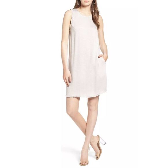 Astr the Label Julia shift fringe dress size large - Picture 1 of 14
